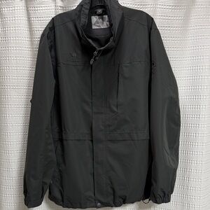 Camelcrown Men's charcoal grey 3 in 1 outer jacket ONLY!!!  SZ Large waterproof